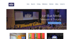 Desktop Screenshot of icebluemedia.co.uk
