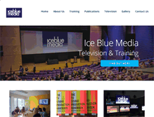Tablet Screenshot of icebluemedia.co.uk